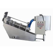Screw Sludge Dewatering Press